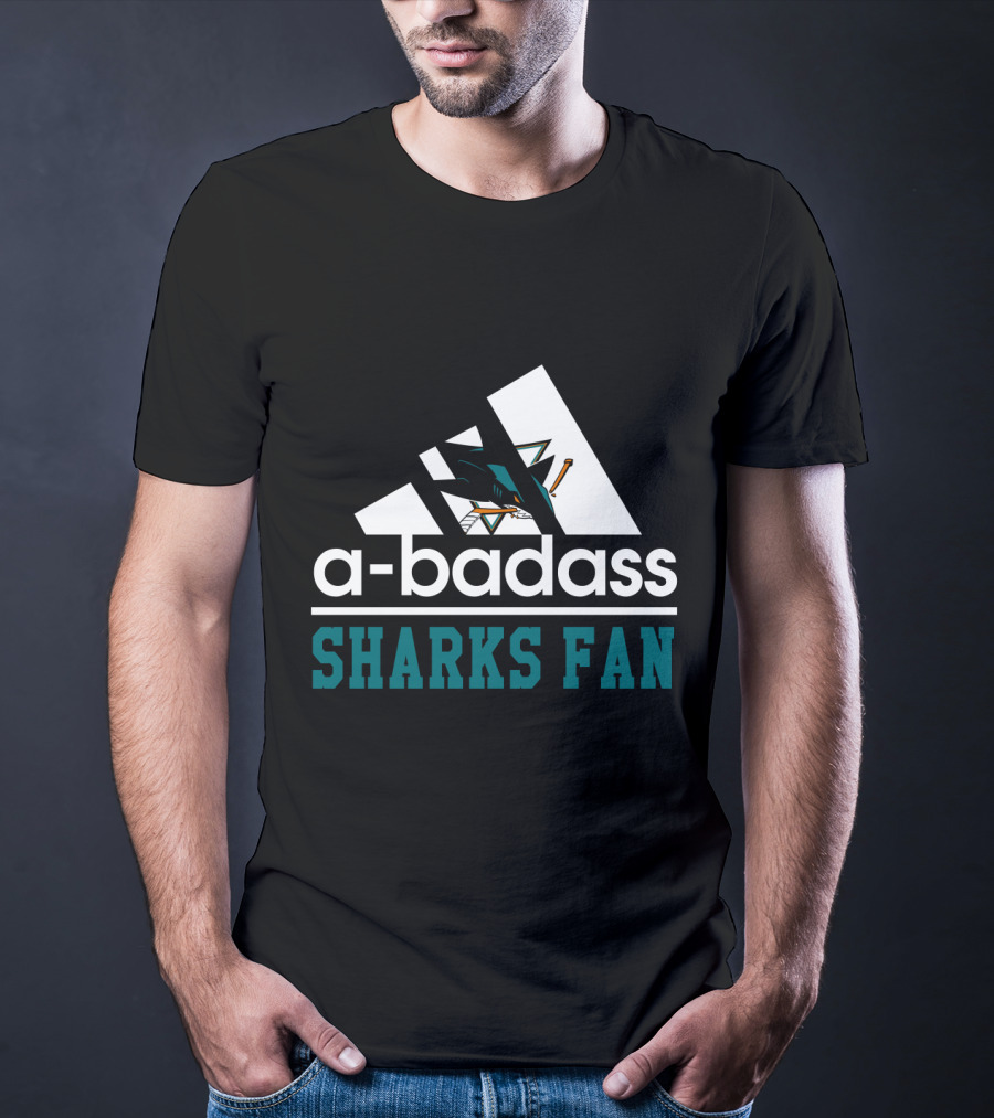 A-Badass Sharks Fan San Jose Sharks T-Shirt