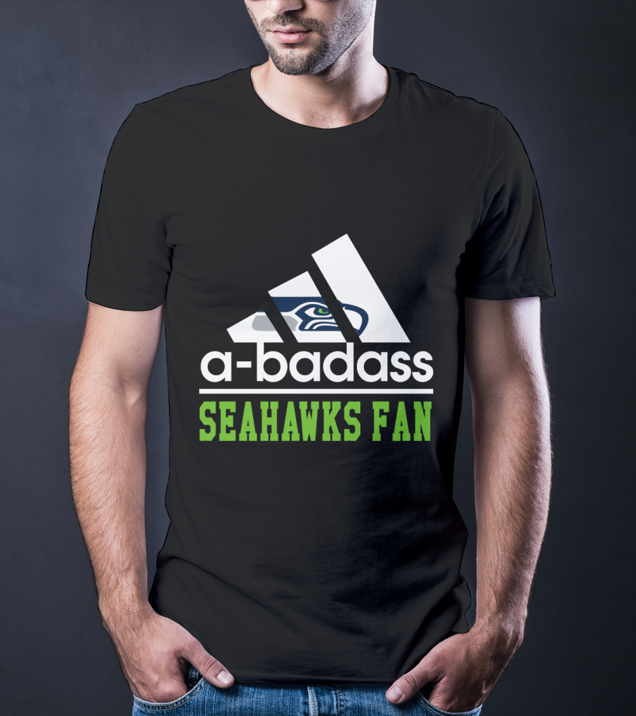 A-Badass Seahawks Fan T-Shirt
