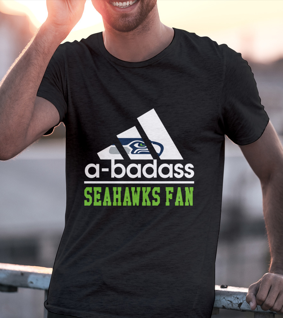 A-Badass Seahawks Fan T-Shirt
