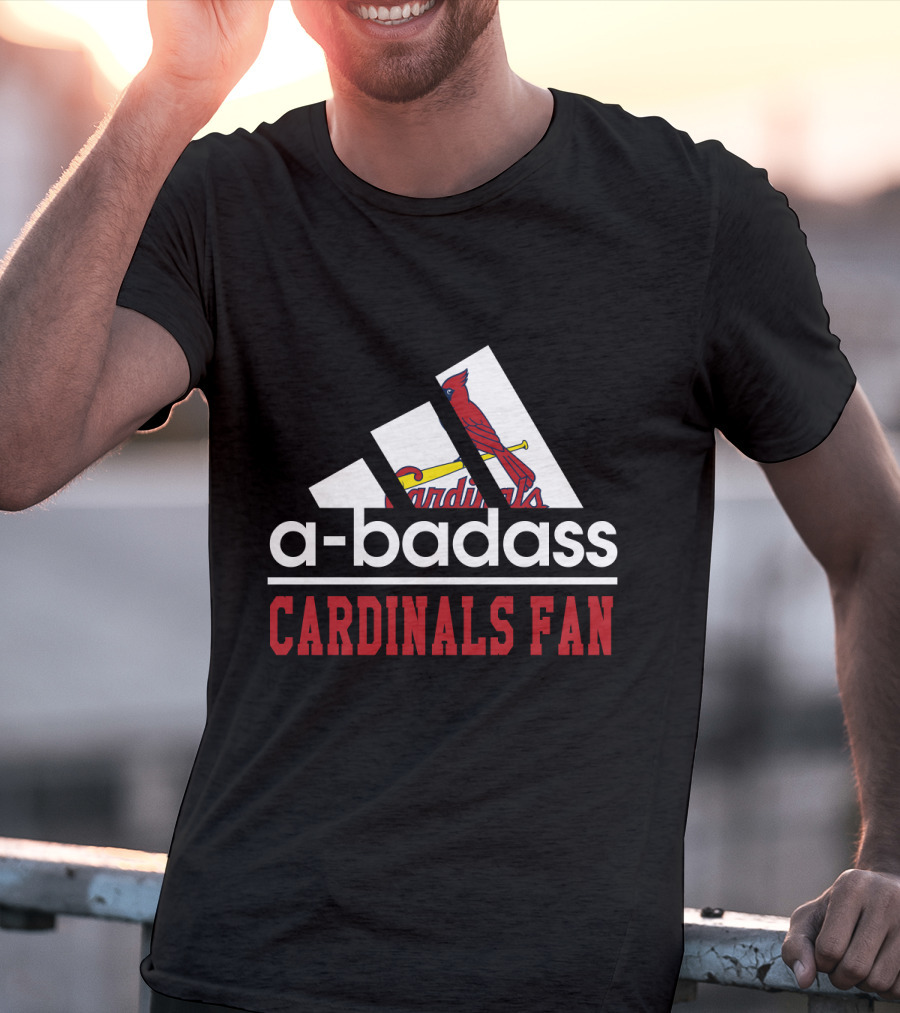 A-Badass Cardinals Fan St. Louis Cardinals T-Shirt
