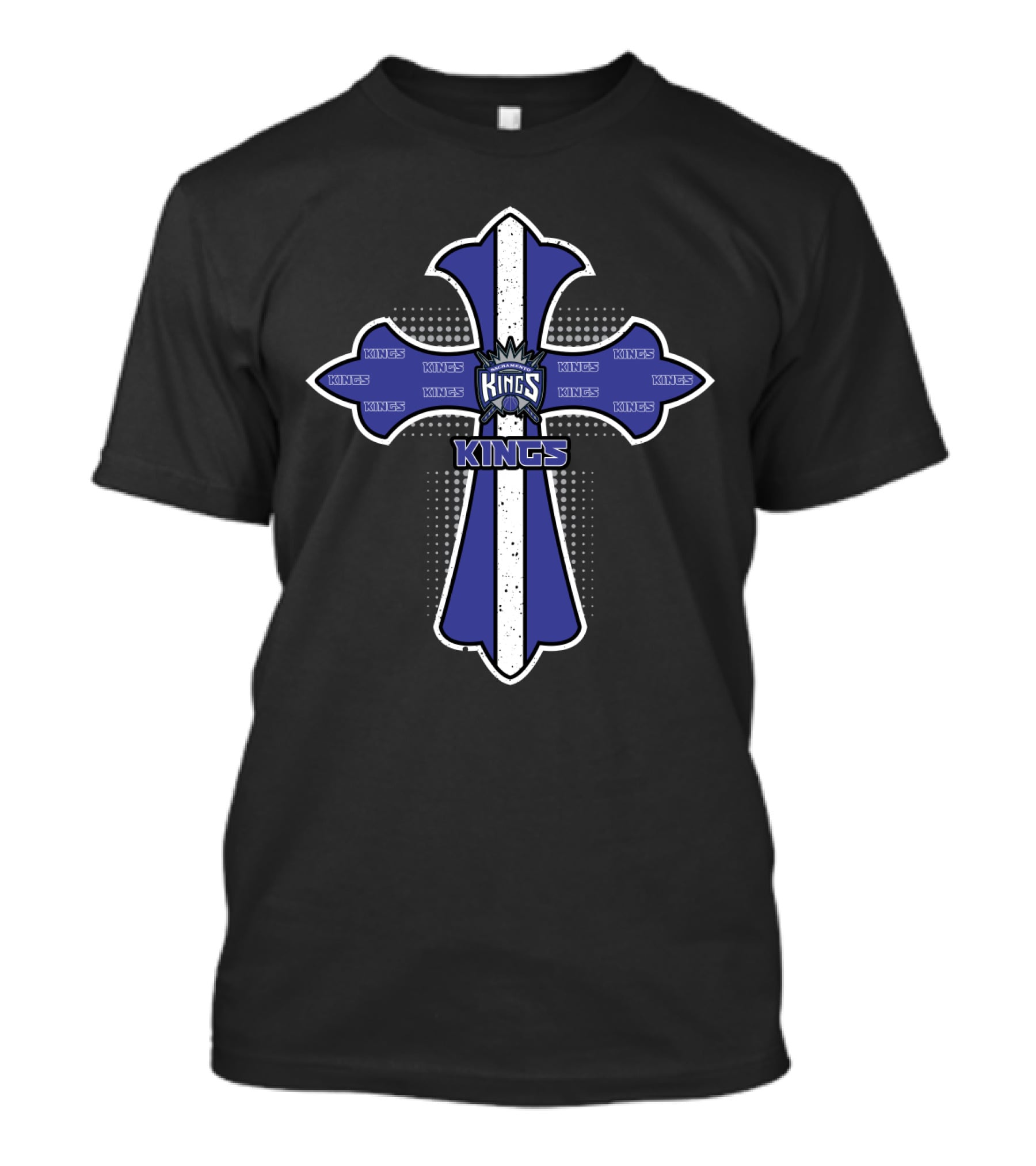 Sacramento Kings Fans Cross Kings T-Shirt