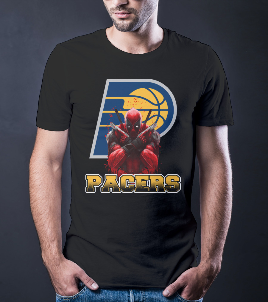 Indiana Pacers Deadpool Crossover For Fans T-Shirt