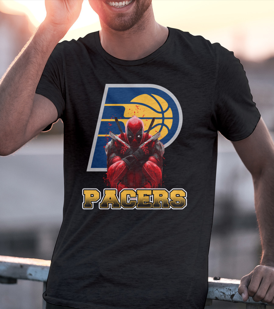 Indiana Pacers Deadpool Crossover For Fans T-Shirt