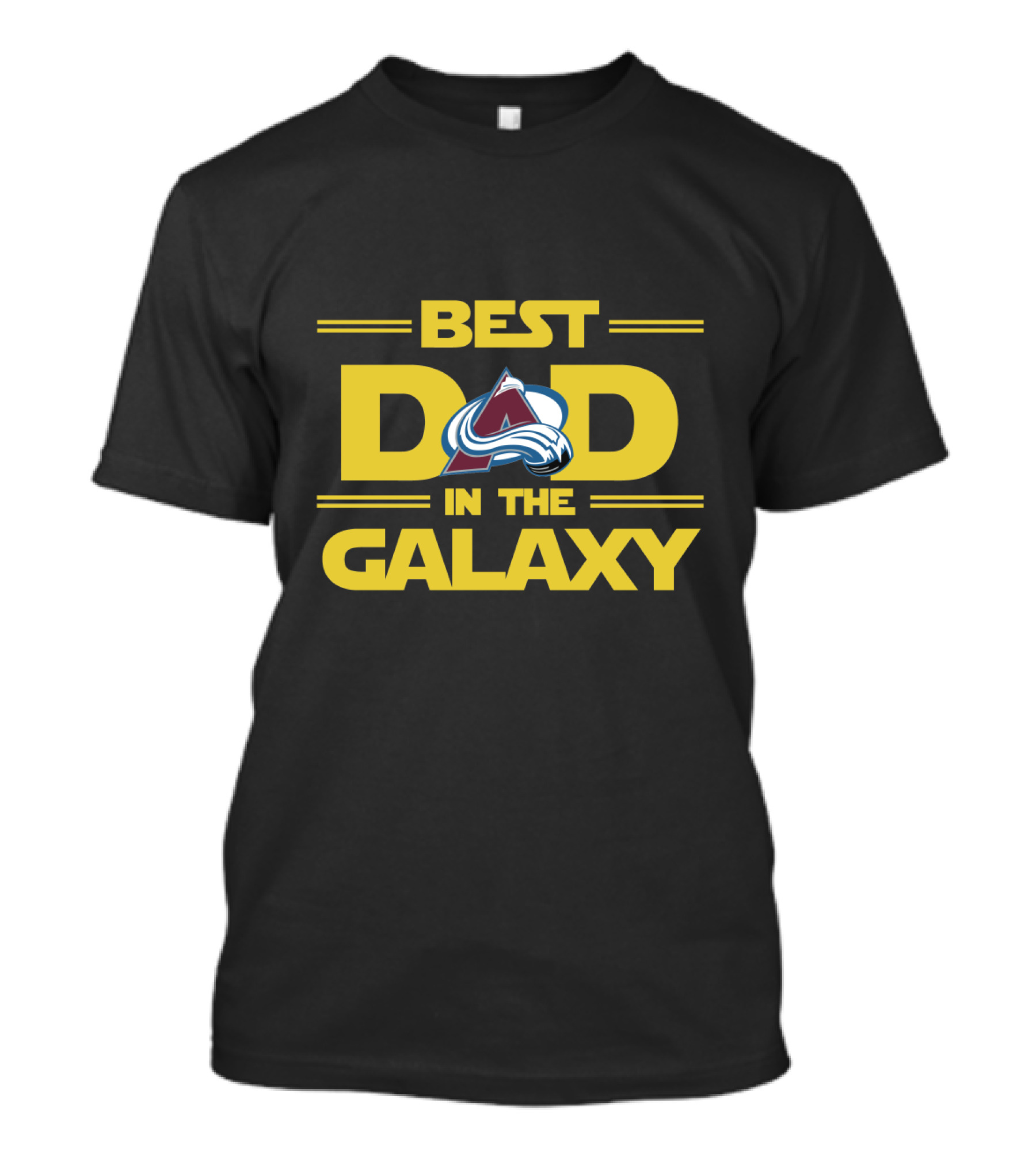 Best Colorado Avalanche Dad In The Galaxy With Iconic Sports T-Shirt