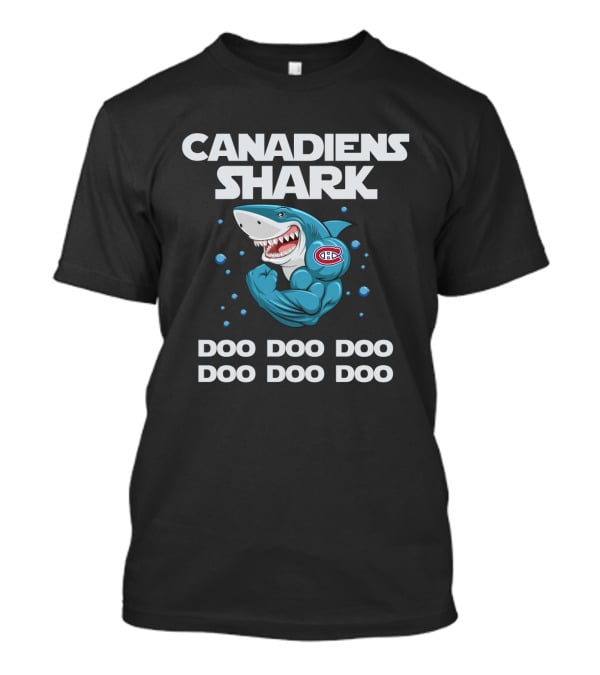 Canadiens Shark Doo Doo Doo Nhl T-Shirt