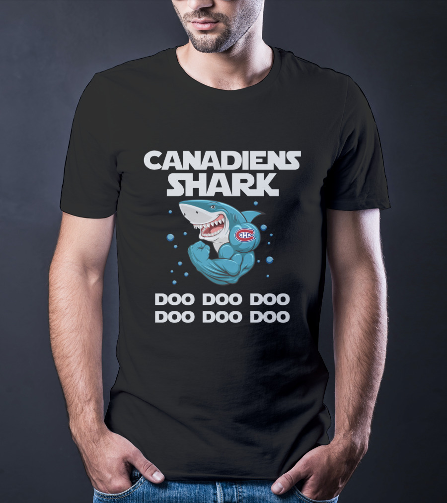 Canadiens Shark Doo Doo Doo Nhl T-Shirt