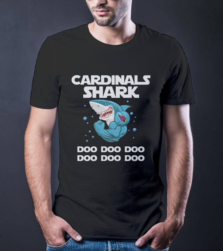Cardinals Shark Doo Doo Doo Nfl Arizona T-Shirt
