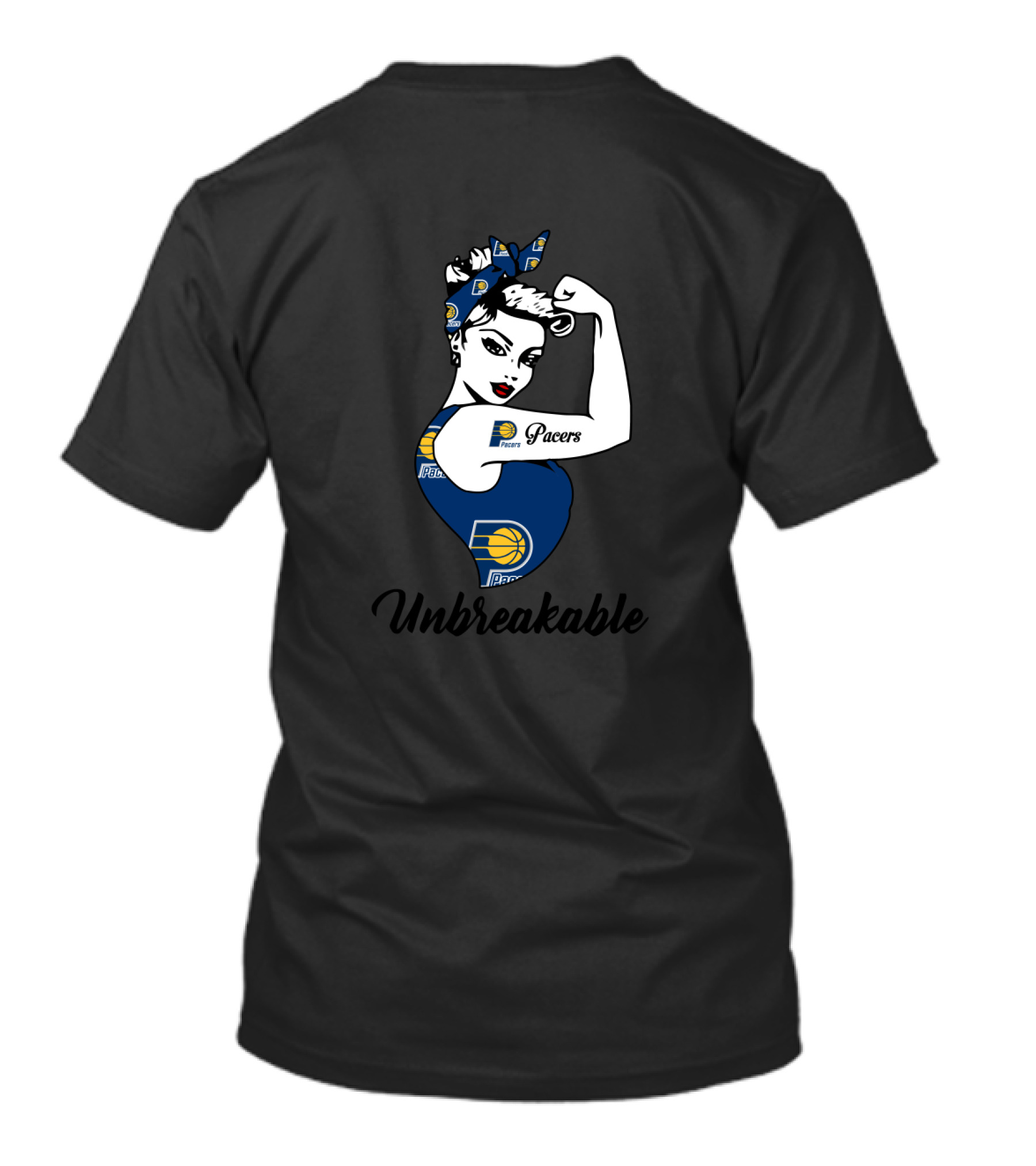 Indiana Pacers Unbreakable Strong Girl T-Shirt
