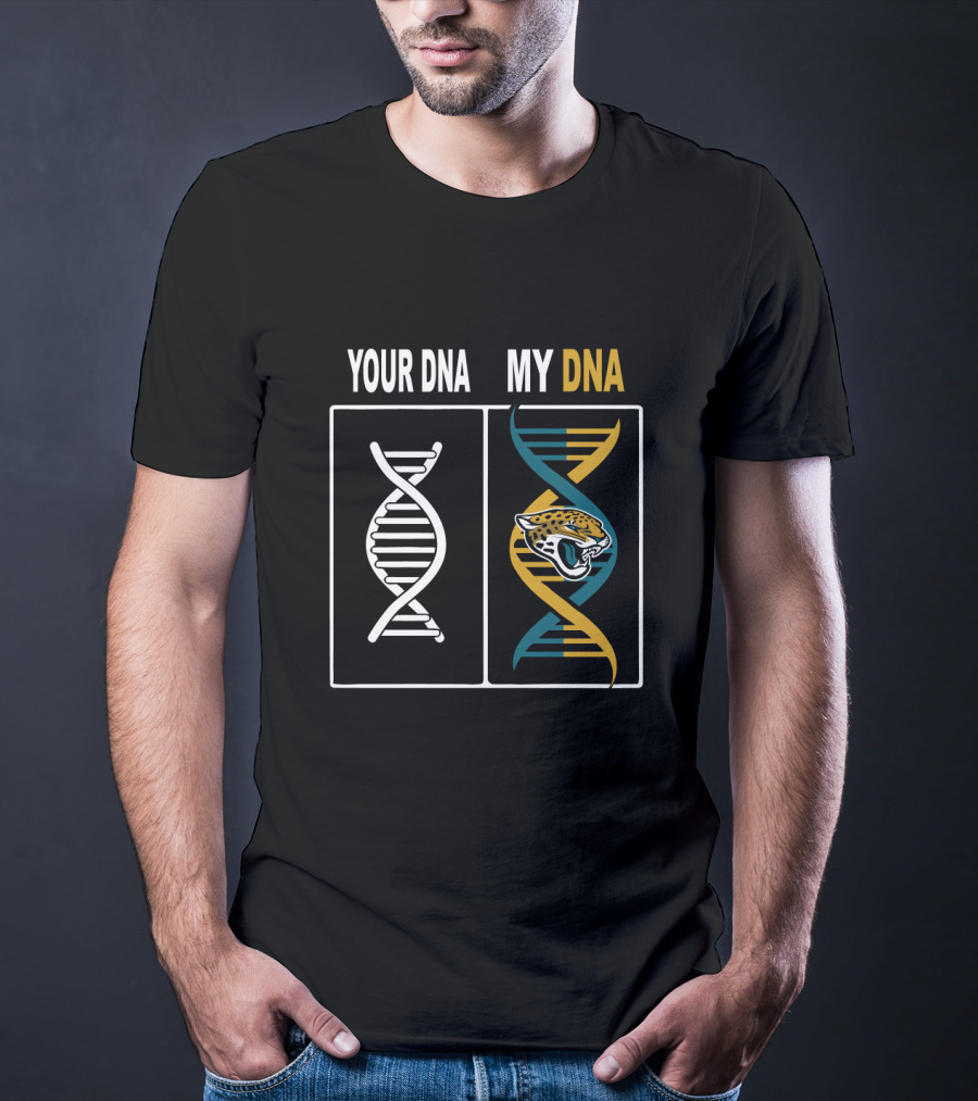 Your Dna My Dna Jacksonville Jaguars Fan T-Shirt