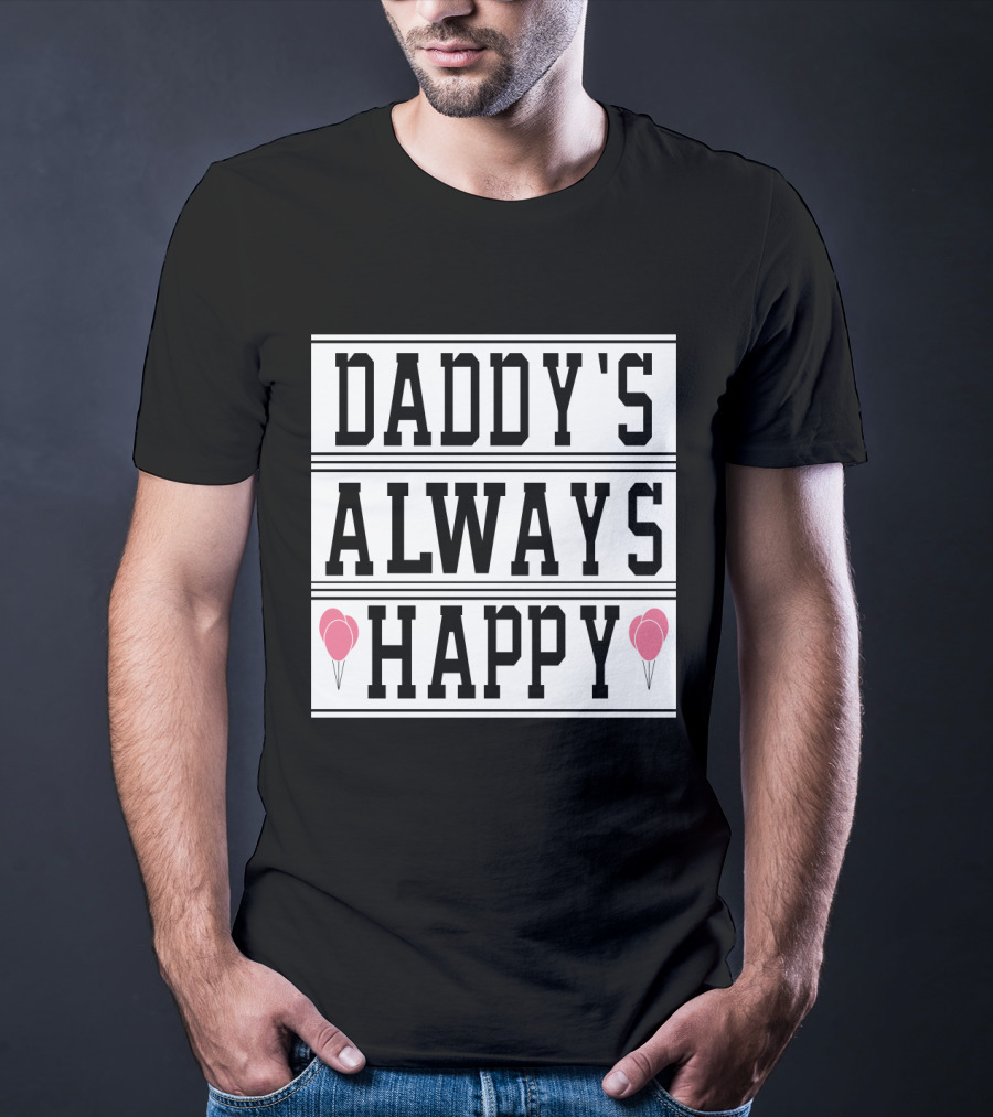 Daddy's Always Happy Balloons Gordon Hayward T-Shirt