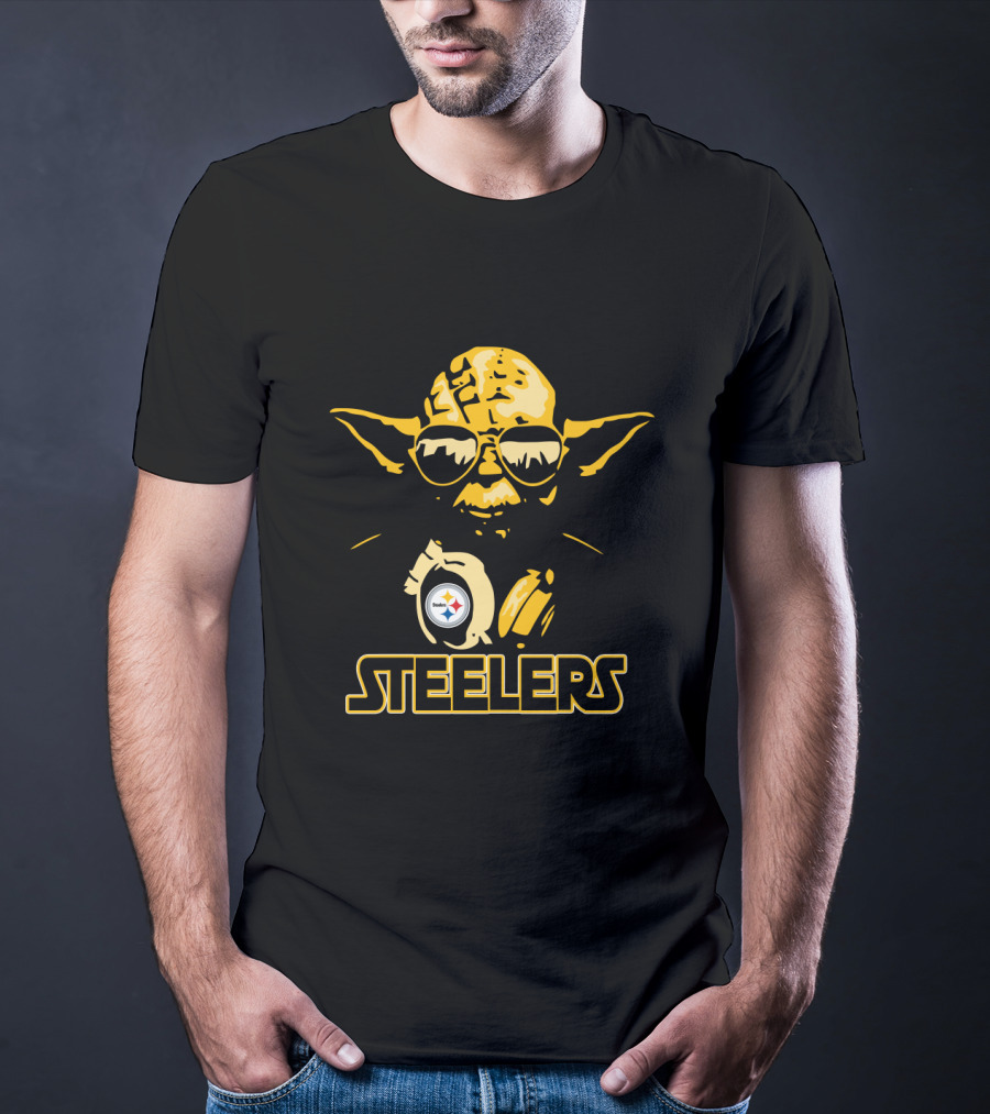 Yoda Star Wars Steelers Fans T-Shirt