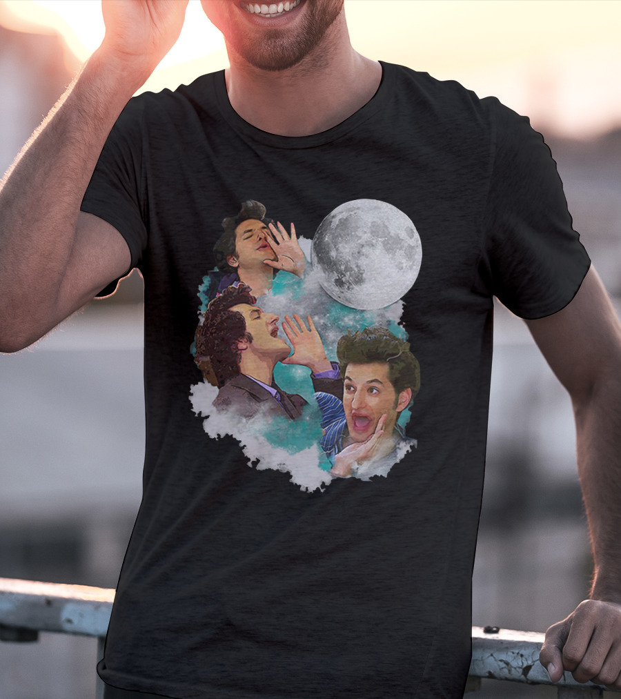 The Wooooorst Jean Ralphio Three Moon Scene Mashup T-Shirt
