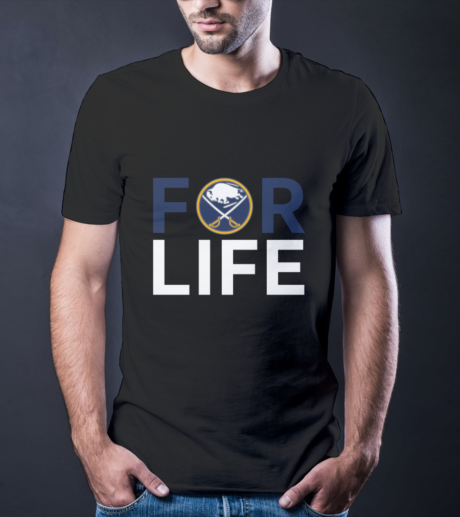 For Life Buffalo Sabres Fans T-Shirt