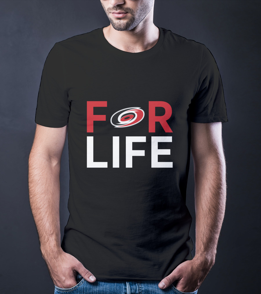 Carolina Hurricanes For Life Fan Loyalty T-Shirt