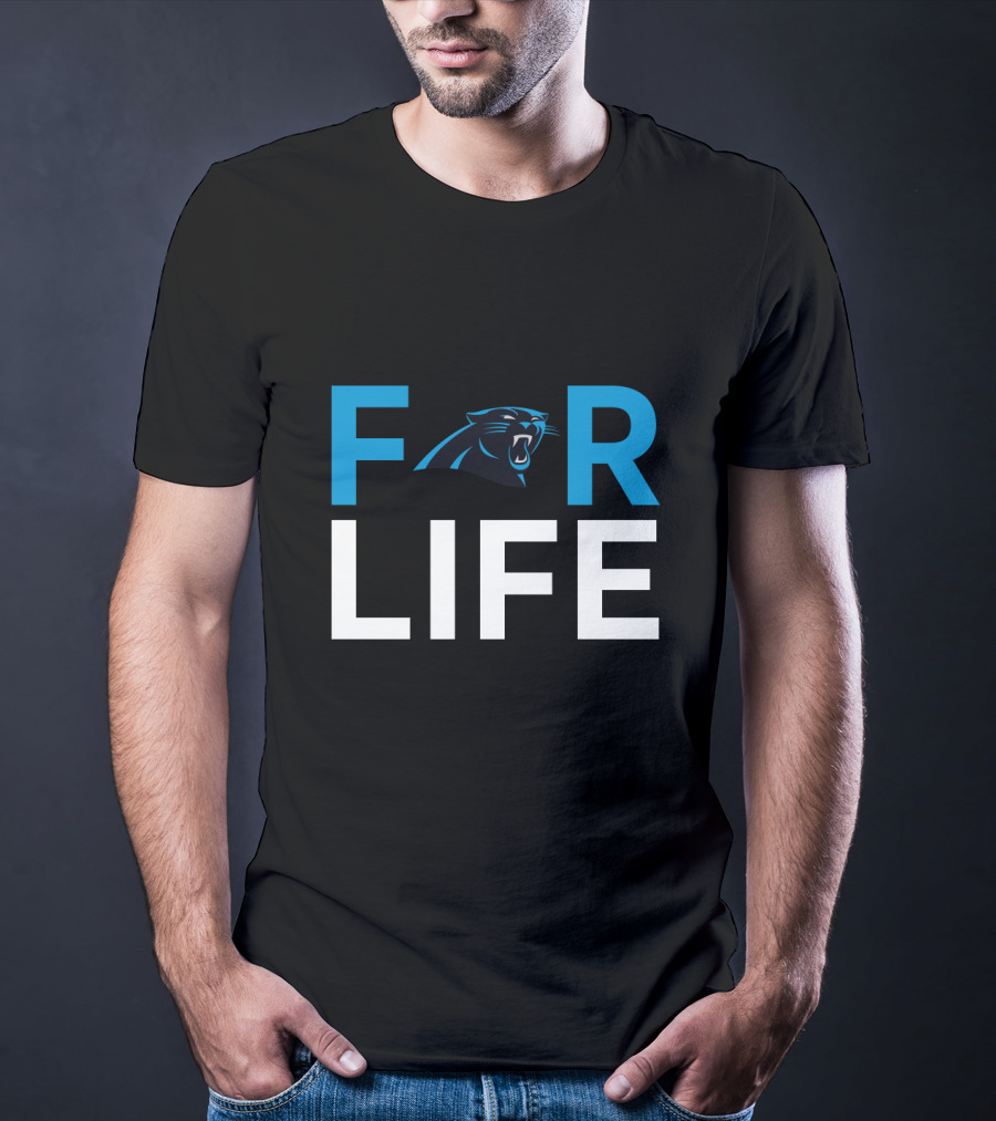 Carolina Panthers For Life Fans T-Shirt