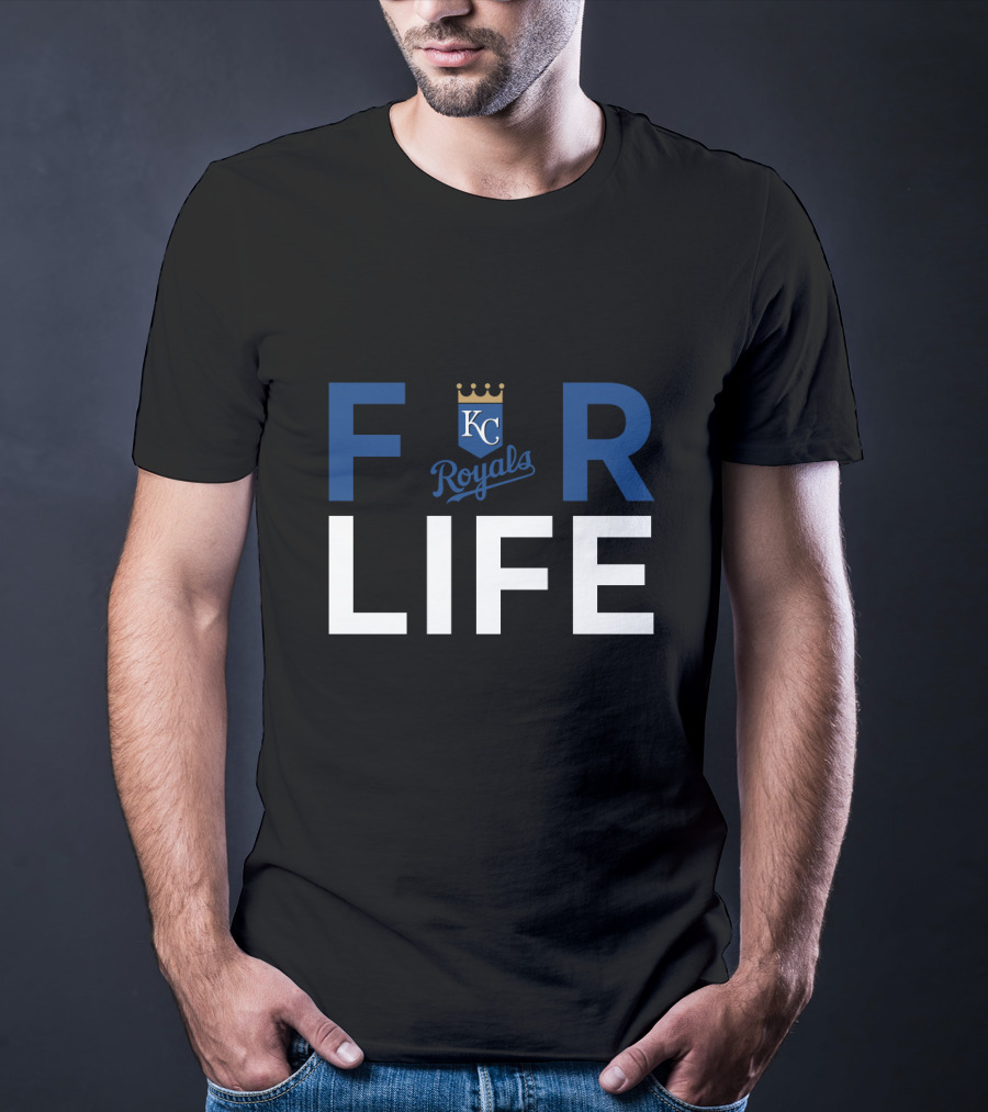 For Life Kc Royals Fans T-Shirt