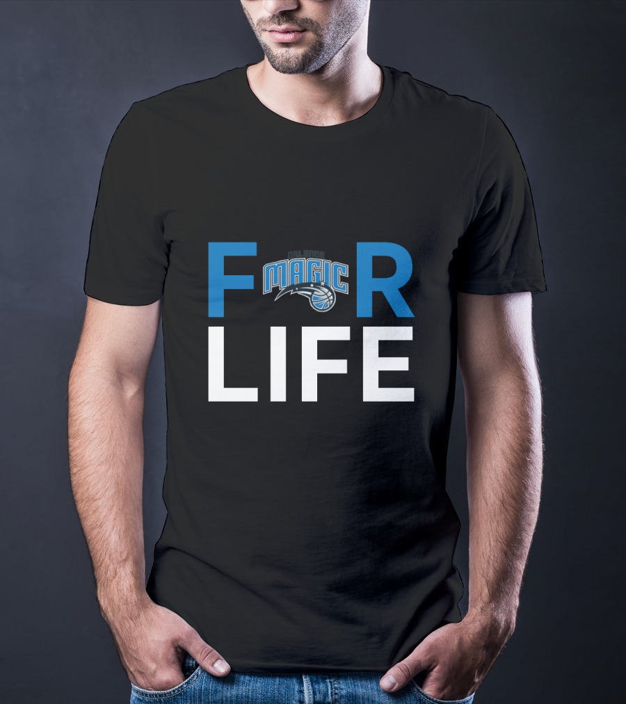 For Life Orlando Magic Basketball Fans T-Shirt