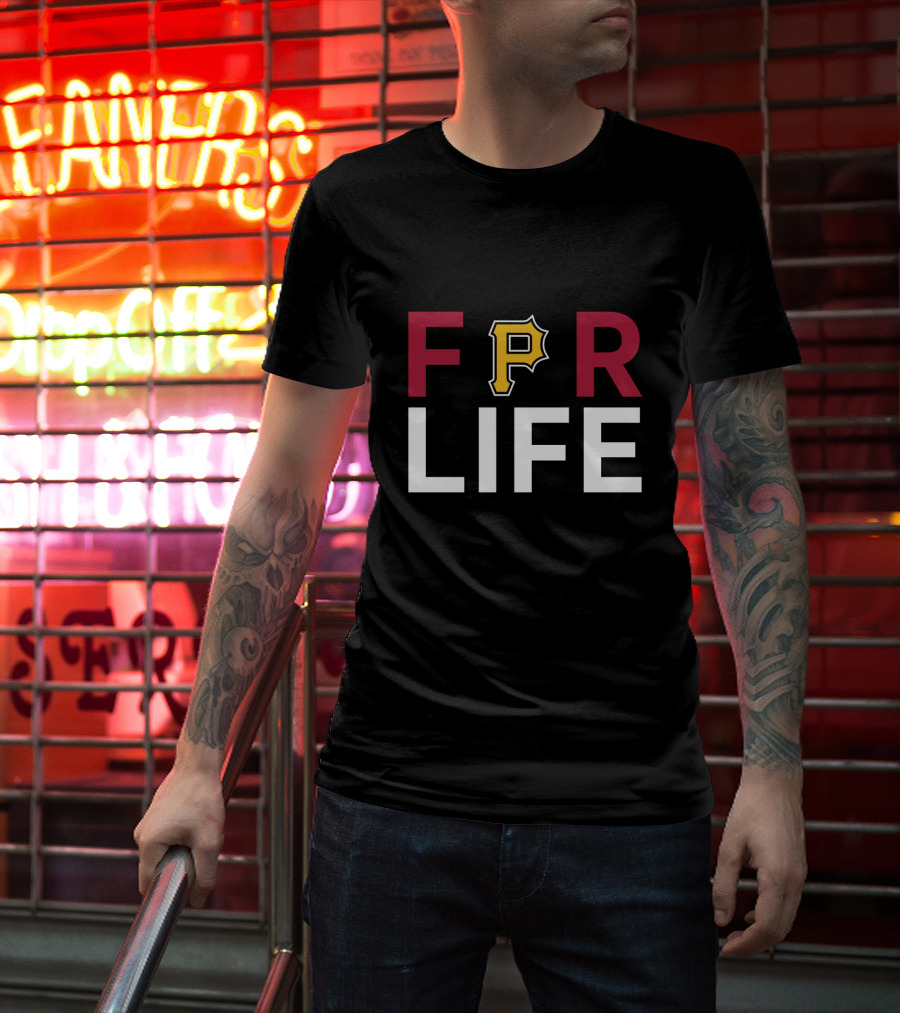 Pittsburgh Pirates P For Life Fan Pride T-Shirt