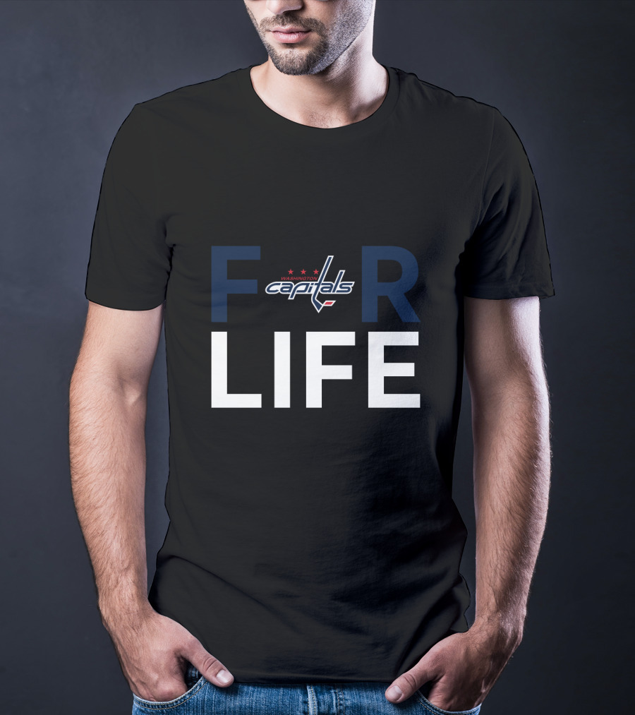 For Life Washington Capitals T-Shirt