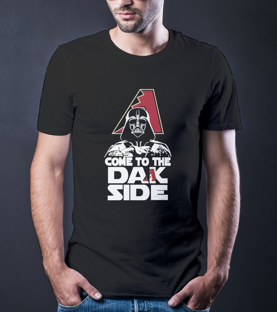 Come To The Dark Side Darth Vader Arizona Diamondbacks Fans T-Shirt