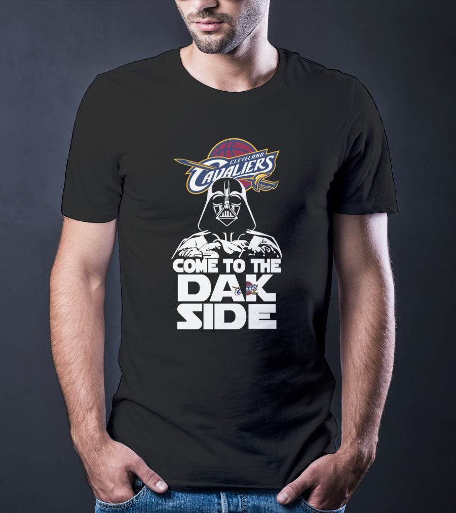 Cleveland Cavaliers Basketball Darth Vader Come To The Dark Side T-Shirt