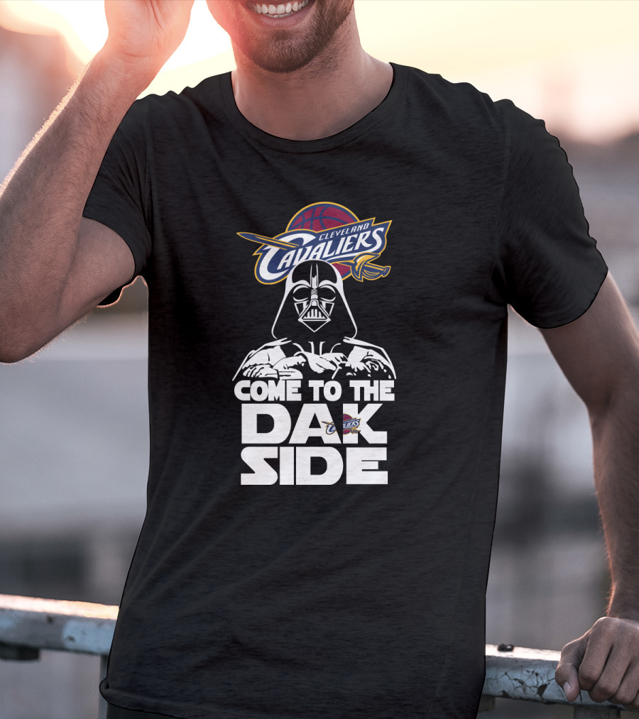 Cleveland Cavaliers Basketball Darth Vader Come To The Dark Side T-Shirt