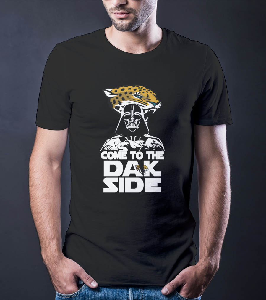Come To The Dark Side Darth Vader Jacksonville Jaguars Fans T-Shirt