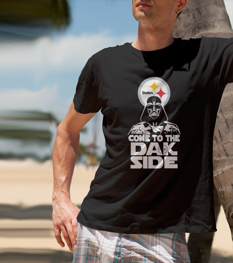 Darth Vader Come To The Dark Side Steelers Fans T-Shirt