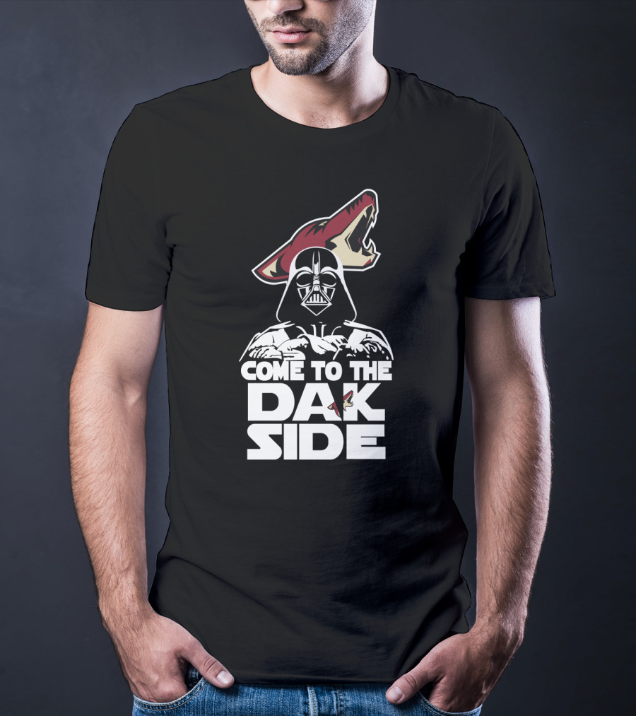 Darth Vader Come To The Dark Side Arizona Coyotes Fans T-Shirt