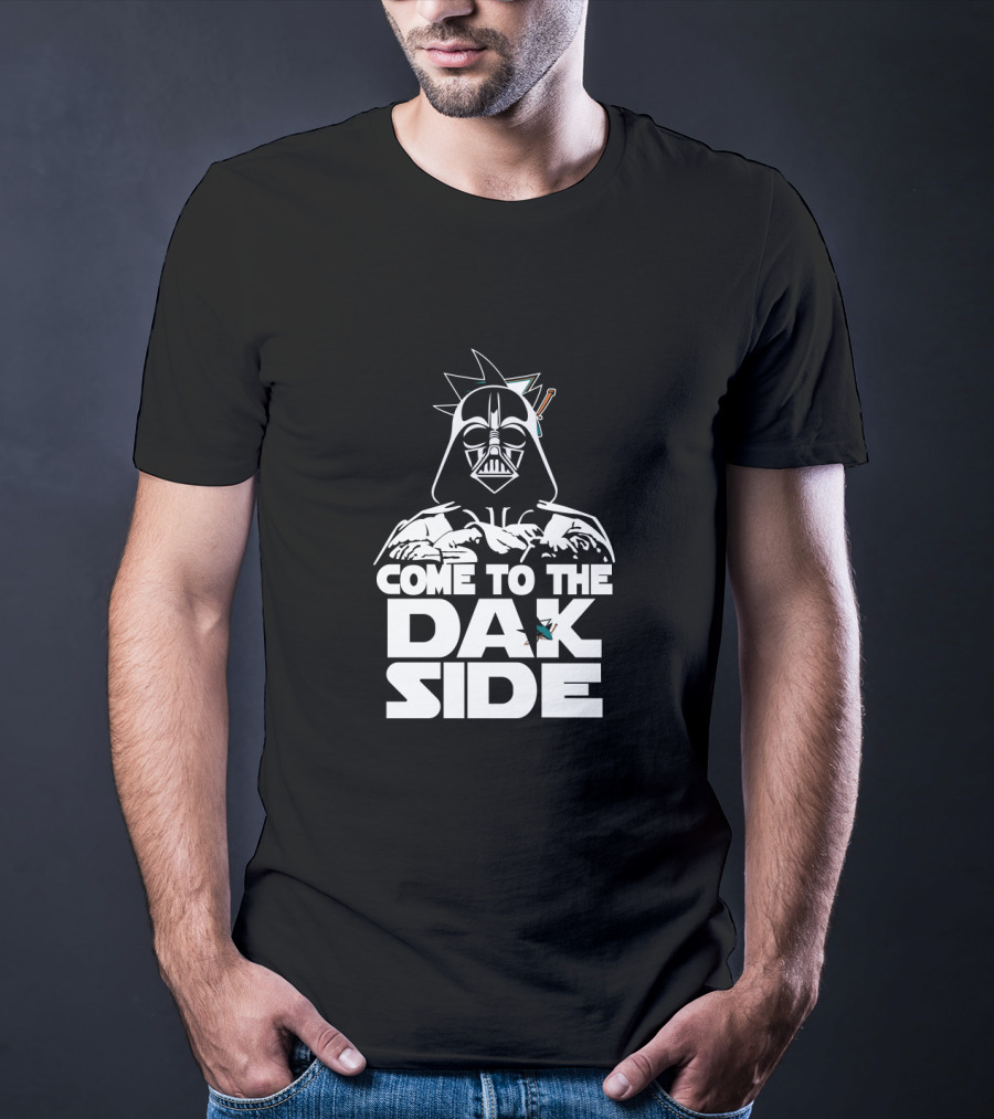Come To The Dak Side Darth Vader San Jose Sharks Fans T-Shirt