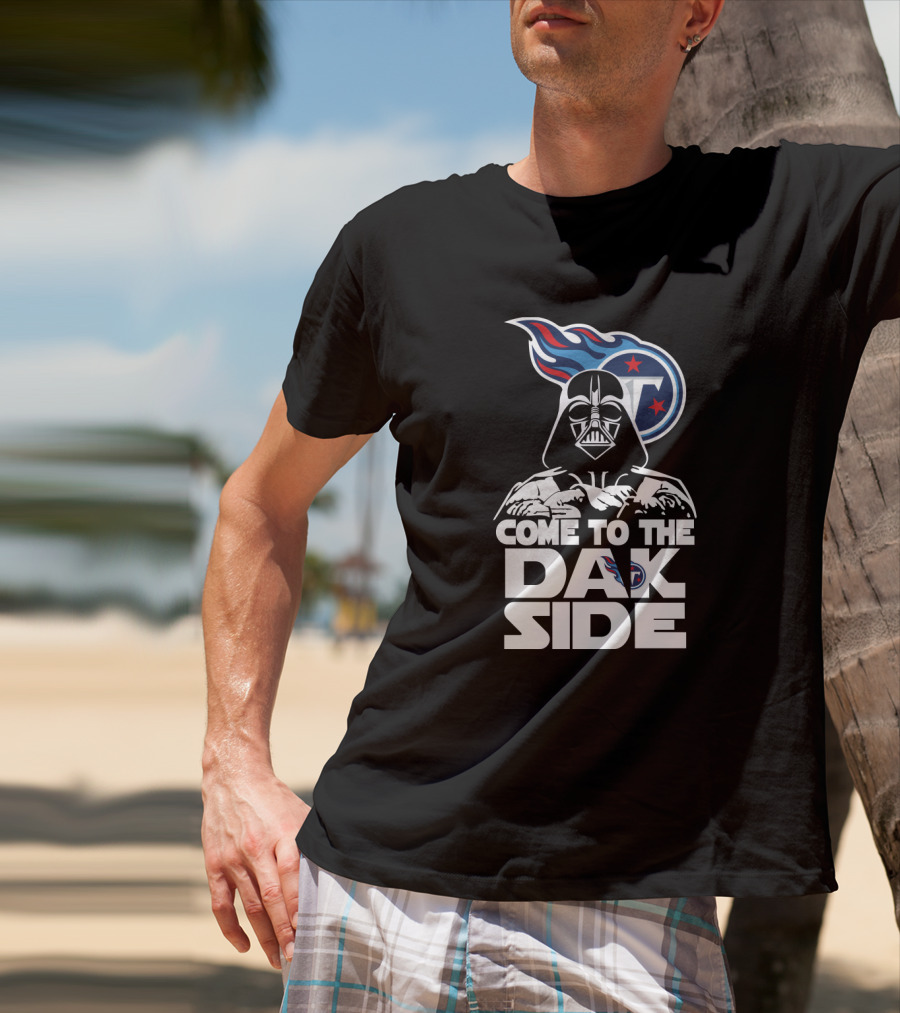 Darth Vader Tennessee Titans Come To The Dak Side T-Shirt