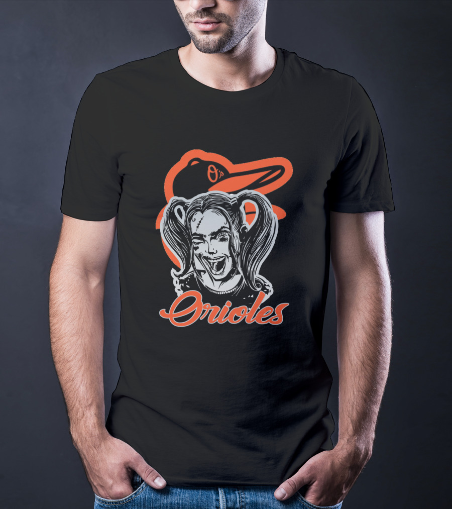 Orioles Harley Quinn Fans Baltimore Orioles T-Shirt