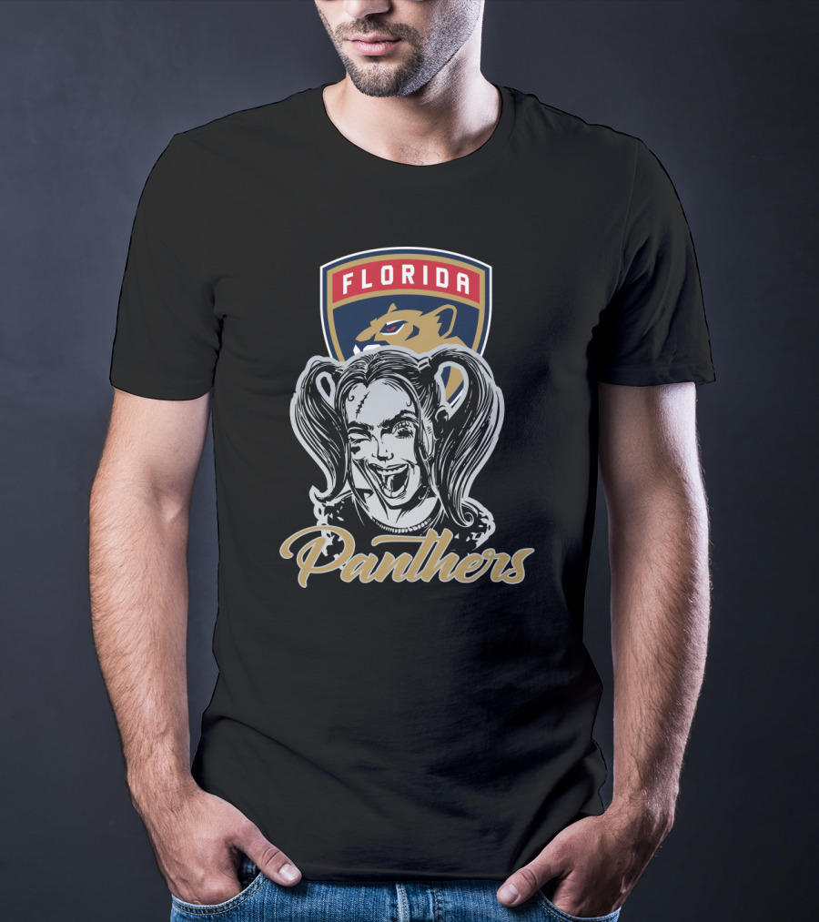 Florida Panthers Harley Quinn Fans T-Shirt