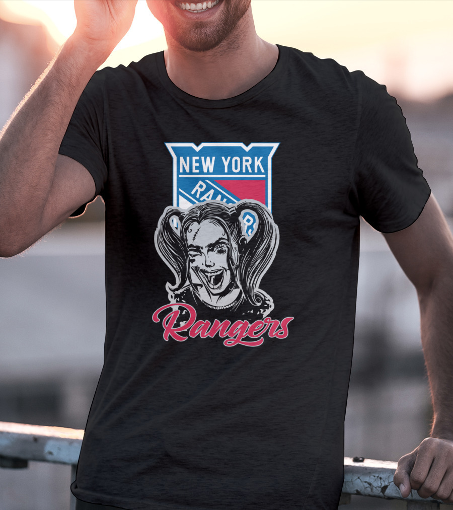 New York Rangers Harley Quinn Fans T-Shirt