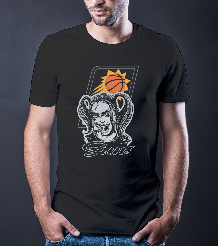 Harley Quinn Phoenix Suns Basketball Fans T-Shirt