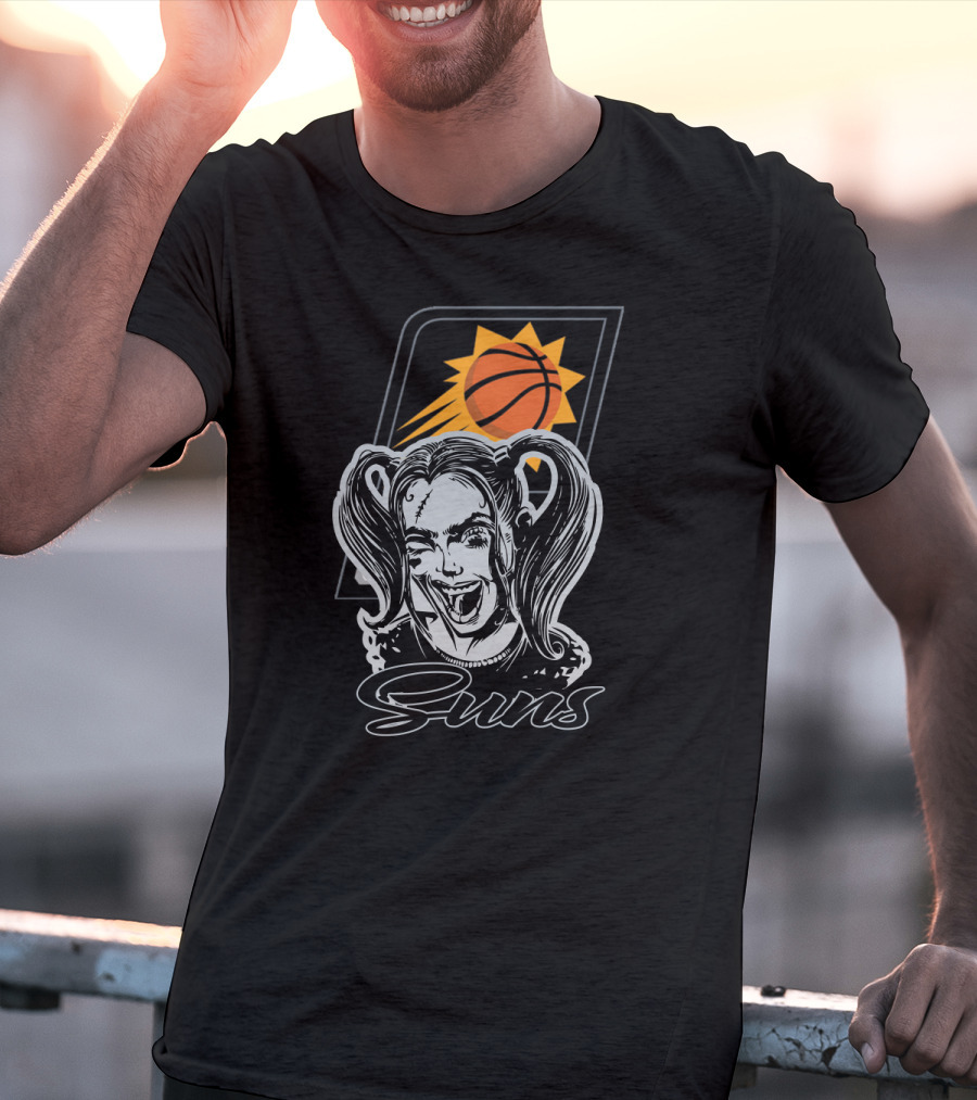 Harley Quinn Phoenix Suns Basketball Fans T-Shirt