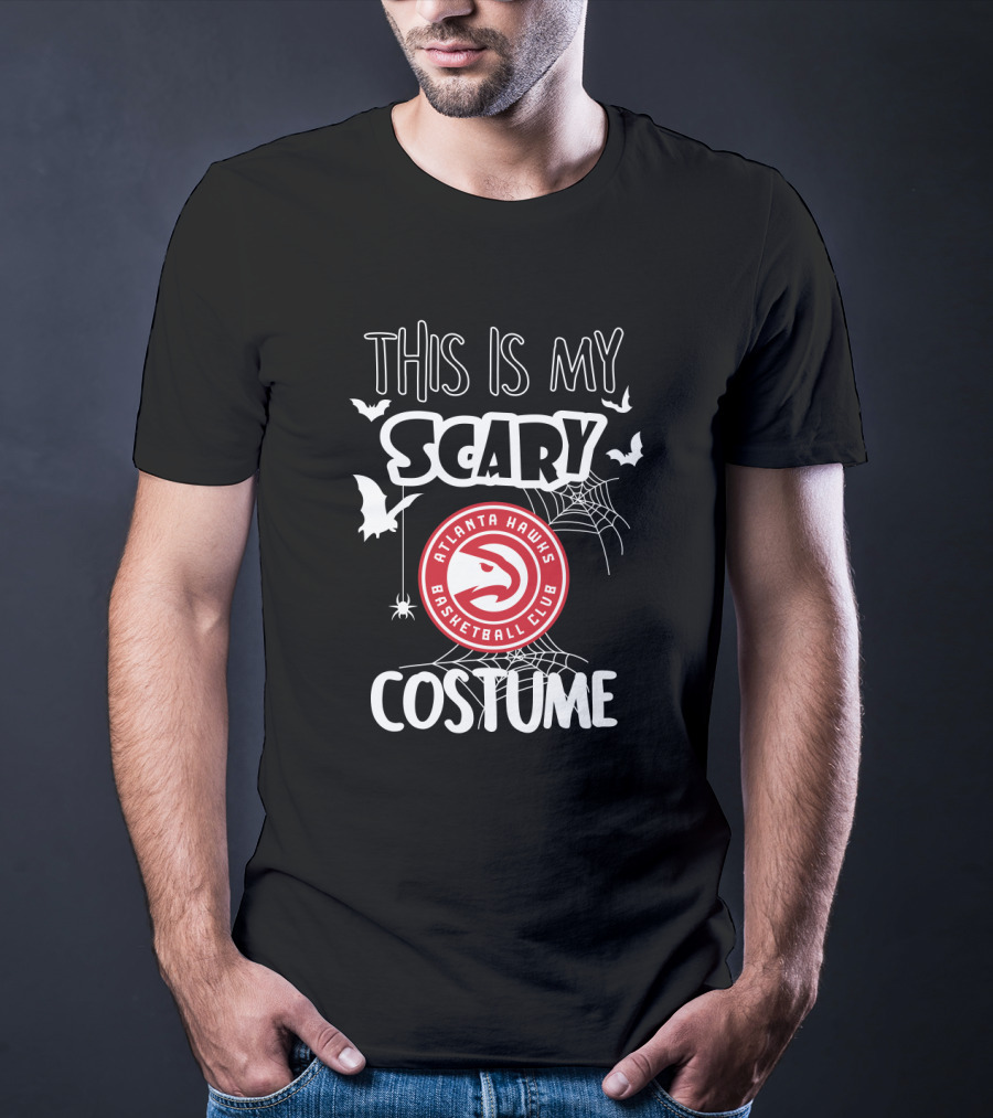 This Is My Scary Atlanta Hawks Basketball Club Costume T-Shirt