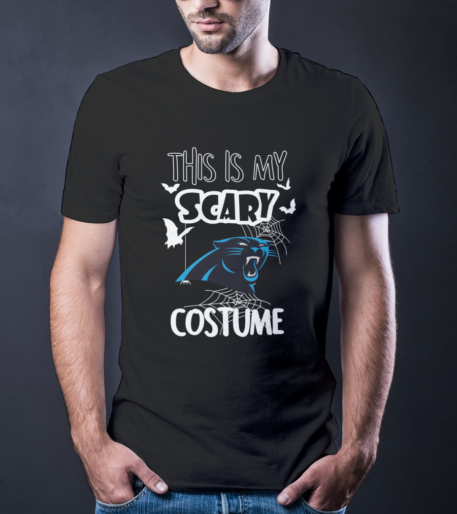 This Is My Scary Carolina Panthers Costume T-Shirt