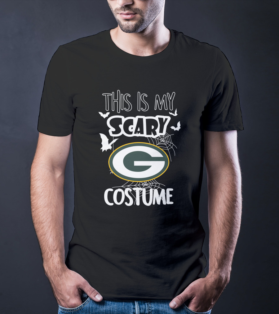This Is My Scary Green Bay Packers Costume T-Shirt