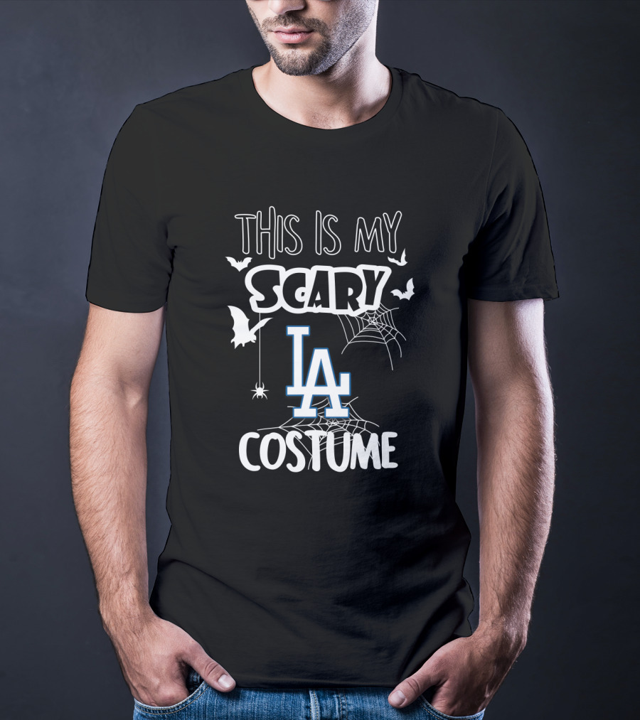This Is My Scary Los Angeles Dodgers Costume T-Shirt