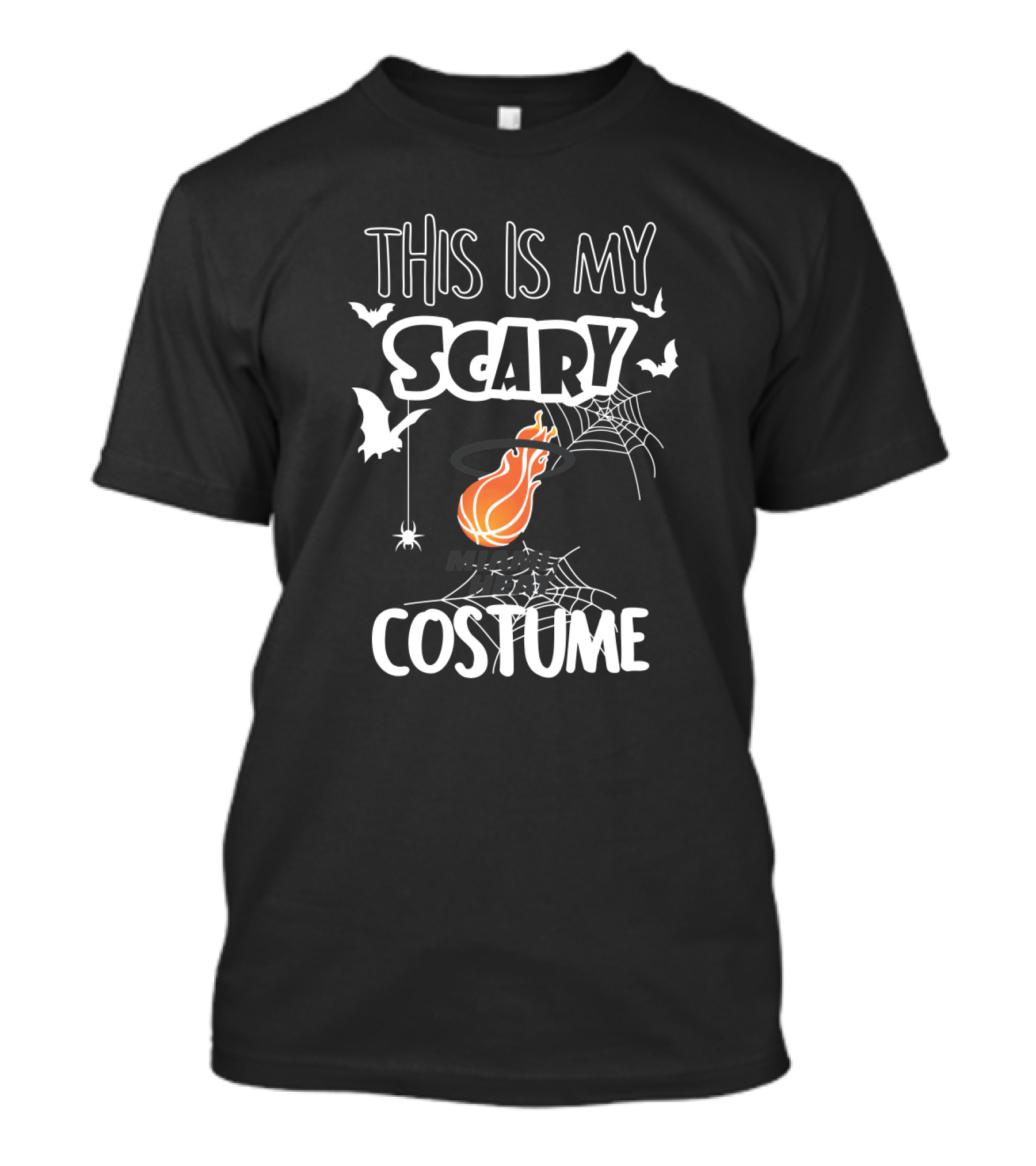 This Is My Scary Miami Heat Costume Halloween T-Shirt