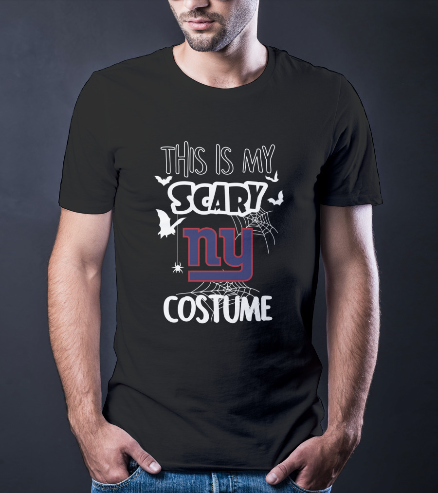 This Is My Scary New York Giants Costume T-Shirt