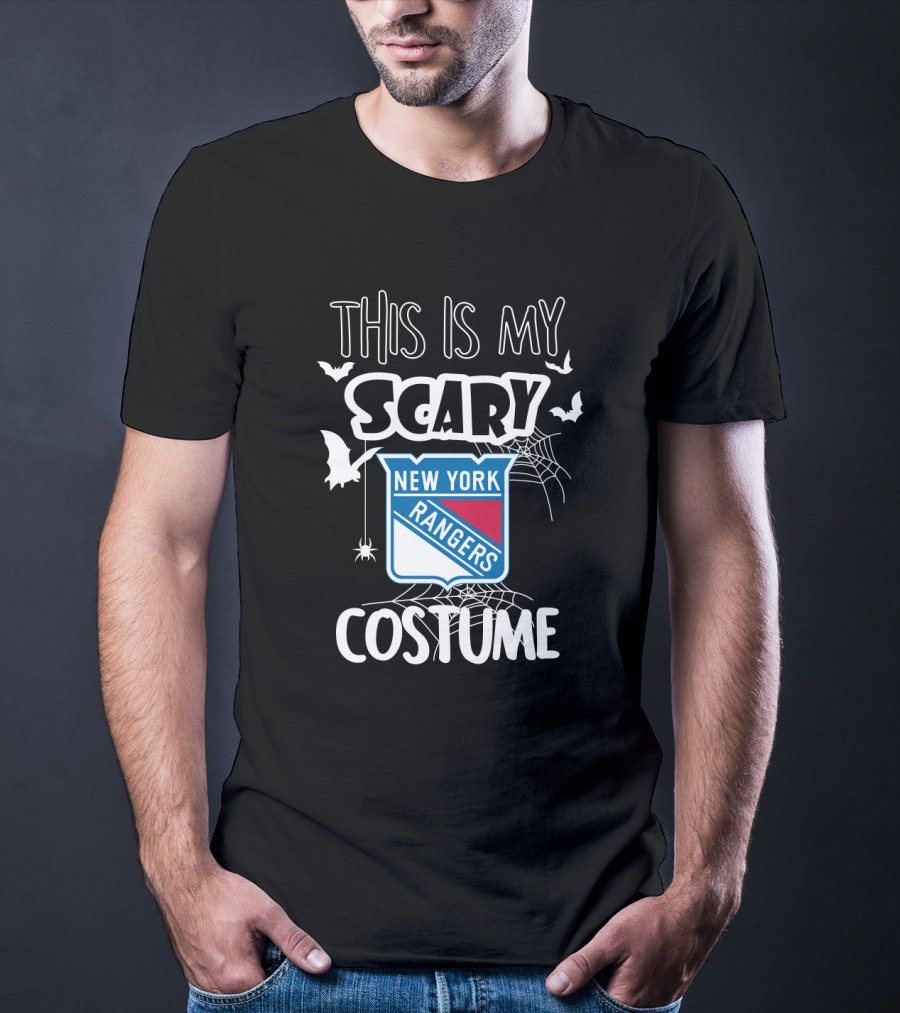 This Is My Scary New York Rangers Costume T-Shirt