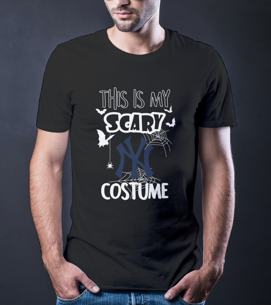 This Is My Scary New York Yankees Costume T-Shirt