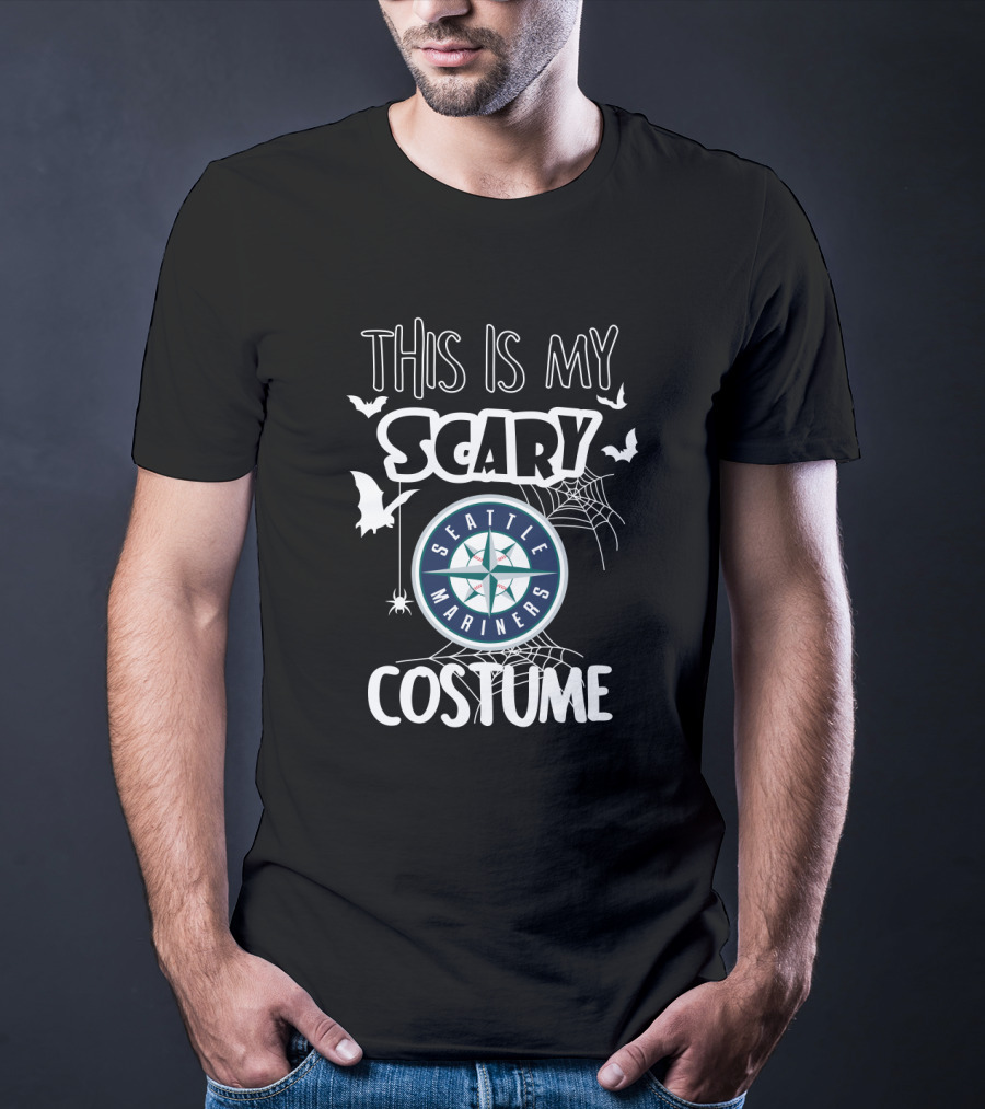 This Is My Scary Costume Seattle Mariners T-Shirt