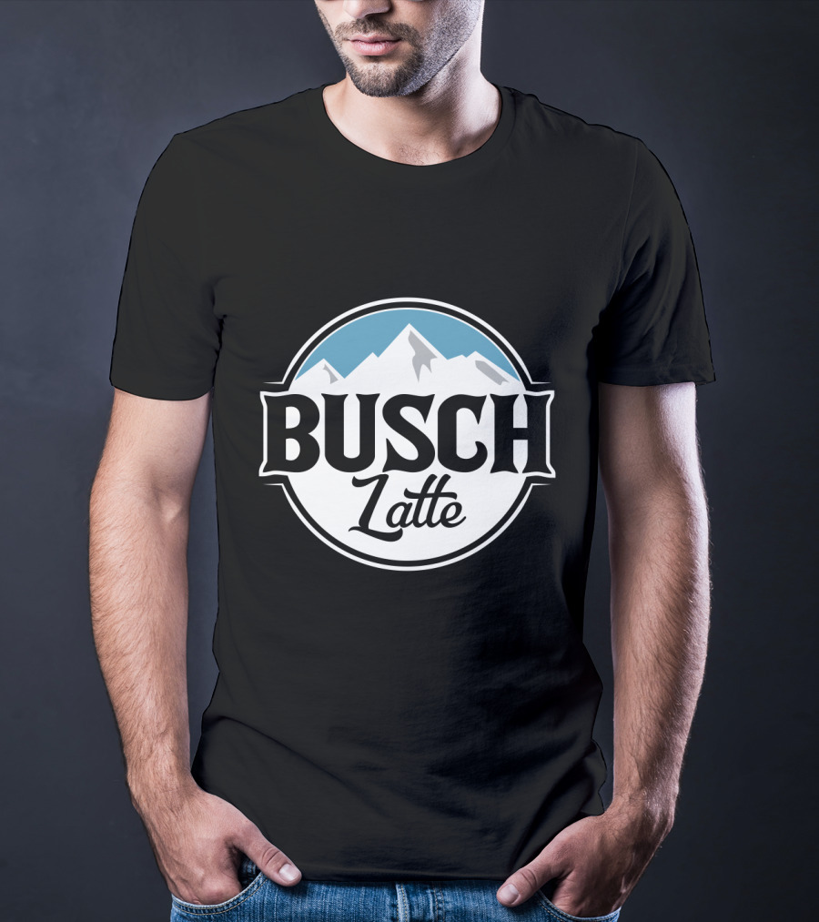Busch Latte Mountain Parody From Busch Light T-Shirt