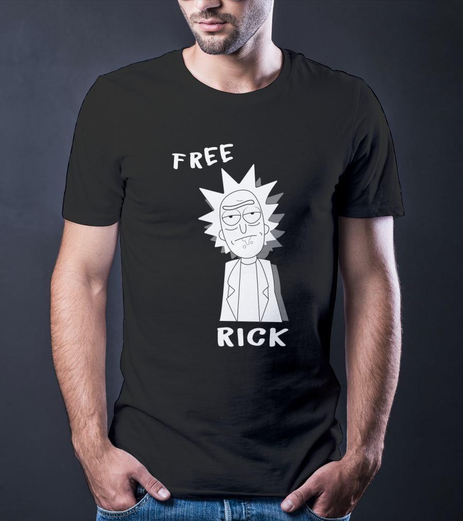 Rick And Morty Fans Unite For Free Rick Movement T-Shirt