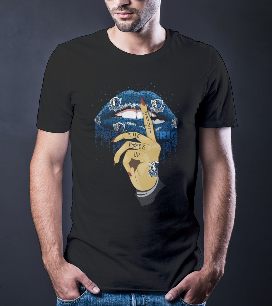 Shut Up Lip Dallas Mavericks T-Shirt
