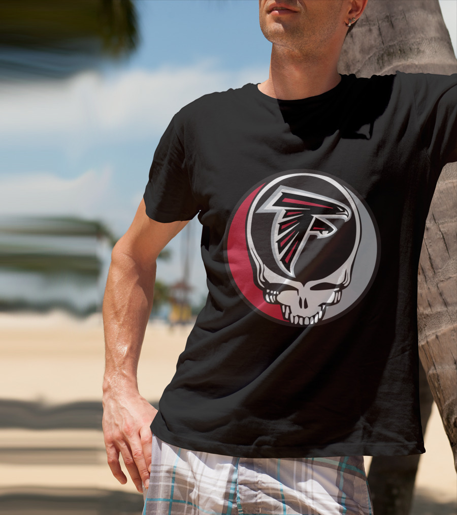Grateful Dead Steal Your Face Atlanta Falcons Fans T-Shirt
