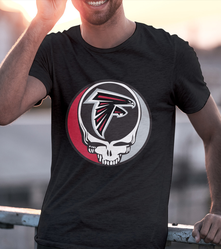 Grateful Dead Steal Your Face Atlanta Falcons Fans T-Shirt